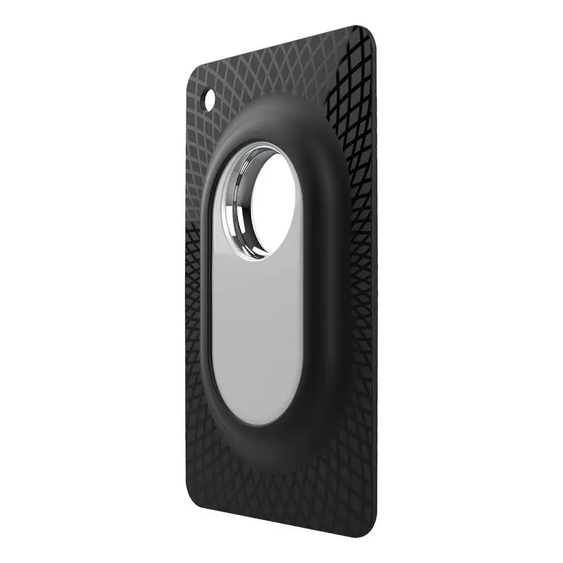 Estuche localizador para tarjetas, billetera de silicona ultrafina, soporte para tarjetas, inserto antiarañazos, soporte para billetera, bolso, llaves