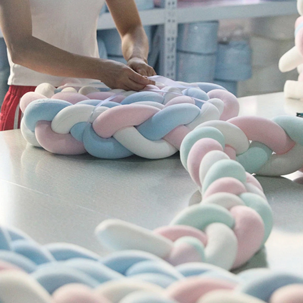 500G Super Velvet Chunky Yarn Thick Bulky Giant Thread White Bag for Hand Knitting DIY Arm Soft Big Blanket Carpet 자이언트얀