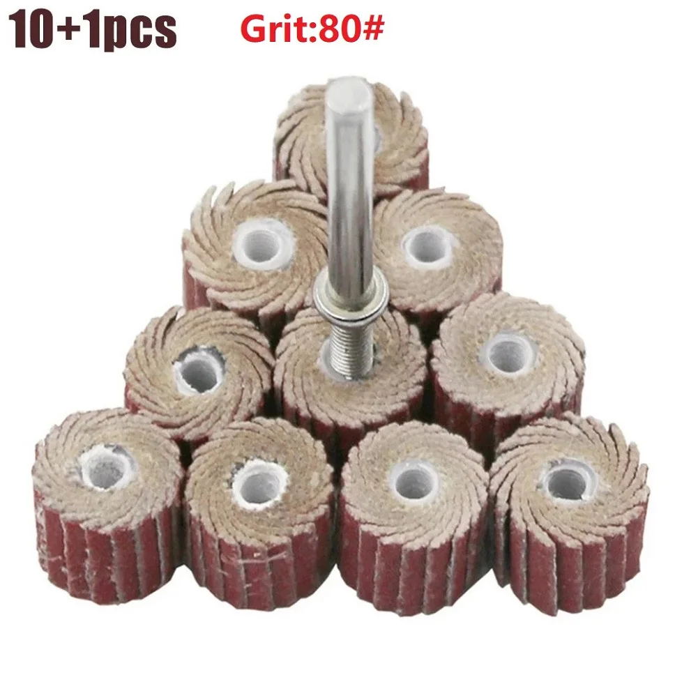 Manicure For Pedicure Rotary Grinding Wheel 10pcs Tools Wheel Abrasive Flap Flap Wheel Rotary Tool Sanding Disc