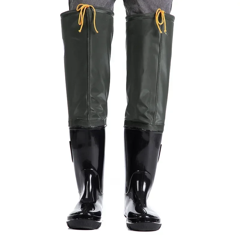 Thickened Super High Water Pants Multipurpose Rain Boots Wear-resistant Fishing Waders for Fishing Shoes Non-Slip Water Shoes