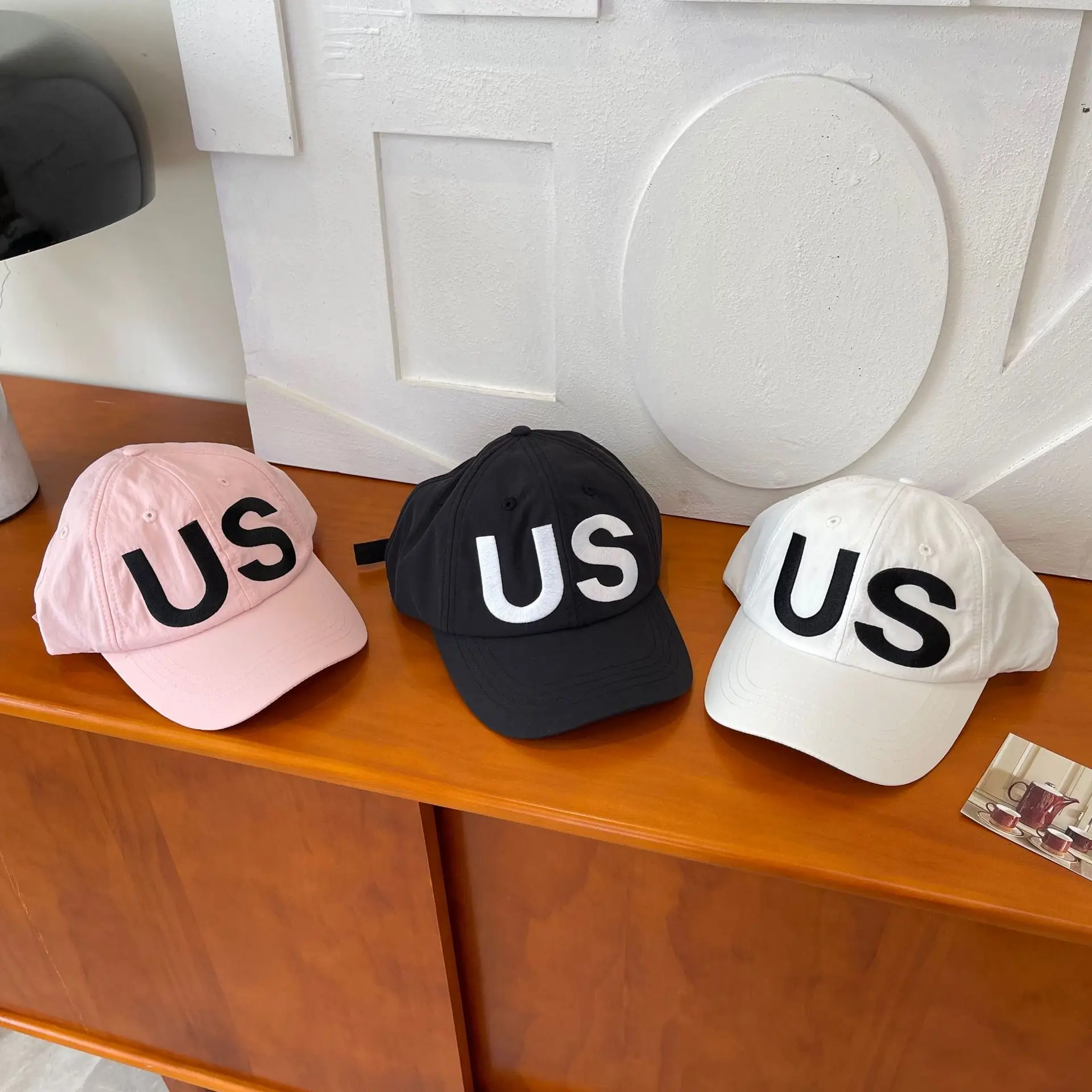 

Quick-Drying Thin Breathable Sun Hat Women's Fashion Brand Women's Letter Embroidered Baseball Cap Couple Peaked Cap Men