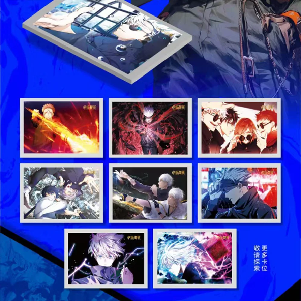 Jujutsu Kaisen Collection Card Gojo Satoru Acg Tcg Ccg card Anime Character Scenario Trend Character Battle Card Doujin Toys