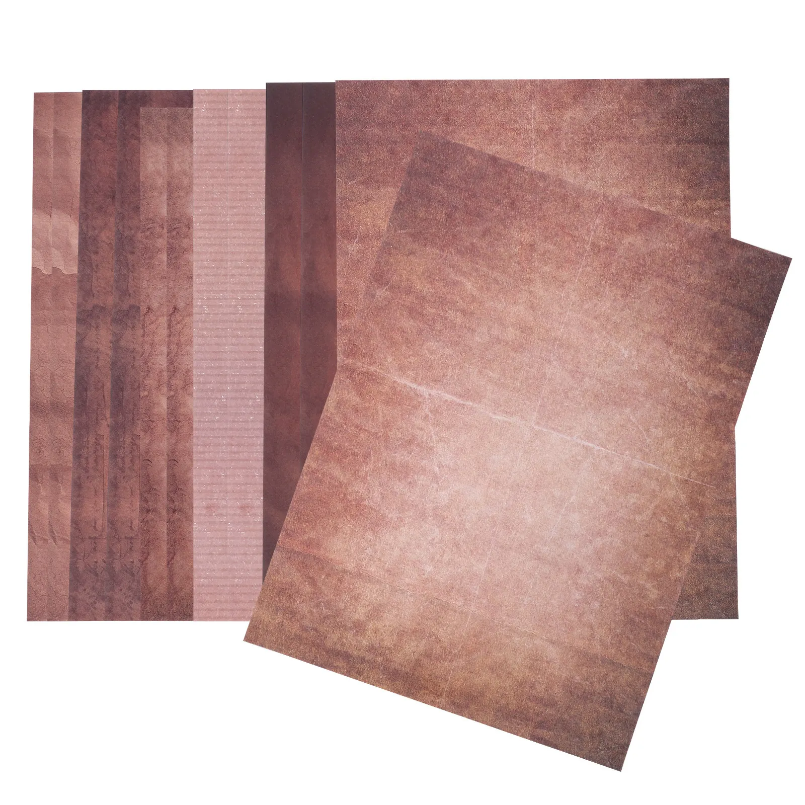 

48 Sheets Thick Smooth Vintage Writing Paper Double Sided Printable Parchment Style for Journaling Letters Invitations