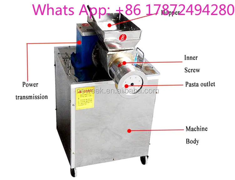 

Fresh Pasta Machine Industrial Noodle Making Machine