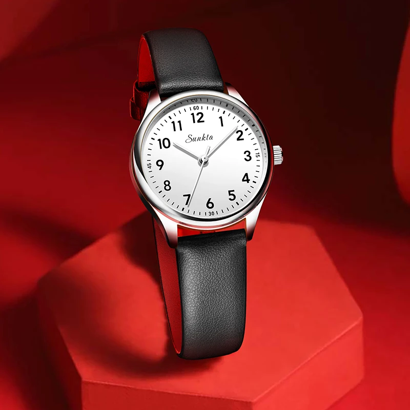 หรูหรานาฬิกา lady LIGE ใหม่นาฬิกาข้อมือควอตซ์สแตนเลสกันน้ําผู้หญิงนาฬิกาสุภาพสตรีนาฬิกาของขวัญ reloj mujer