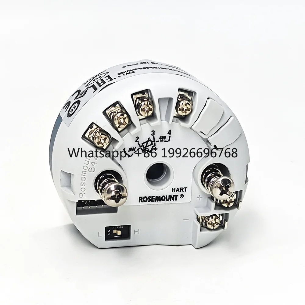 Emerson Rosemount Temperature Control Module 248 644 Head Mounted Wireless Temperature Transmitter Module
