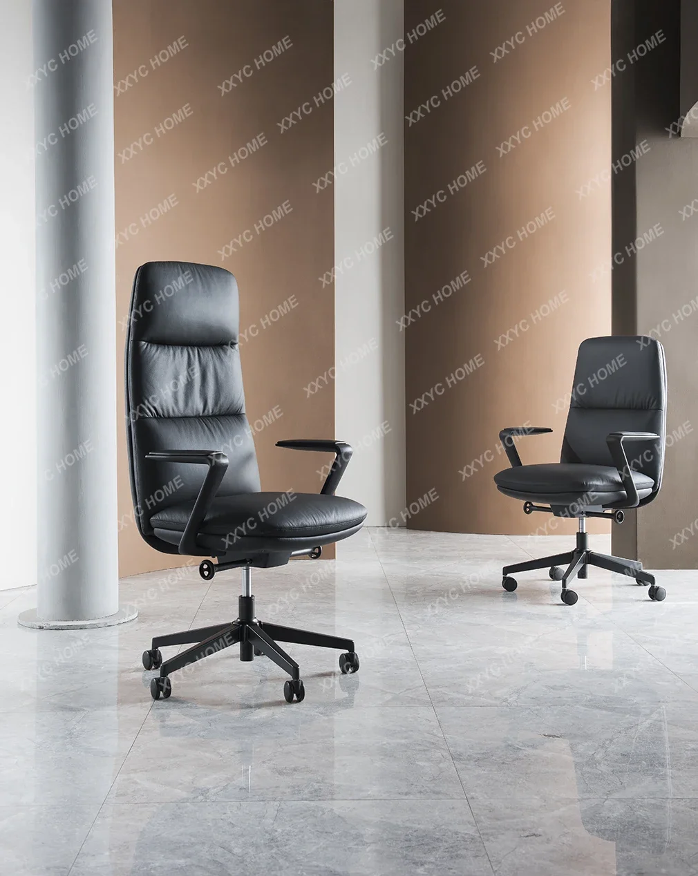 Executive  Simple Modern Office  Comfortable Long-Sitting Business Executive Chair Luxury Swivel Chair Computer Chair Reclining