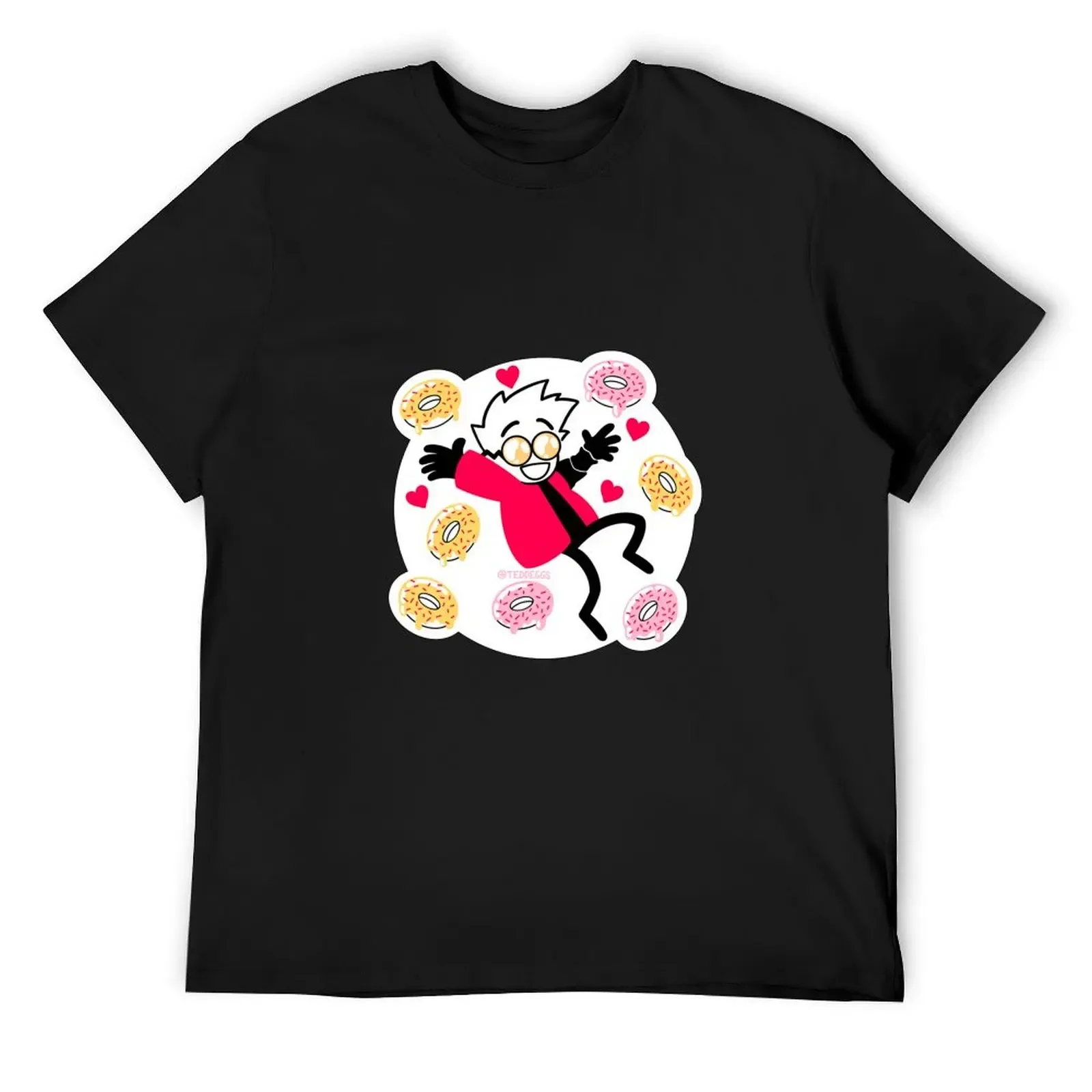 

DONUTS!!! T-Shirt Luxury man cotton graphic tees t shirts for men graphic