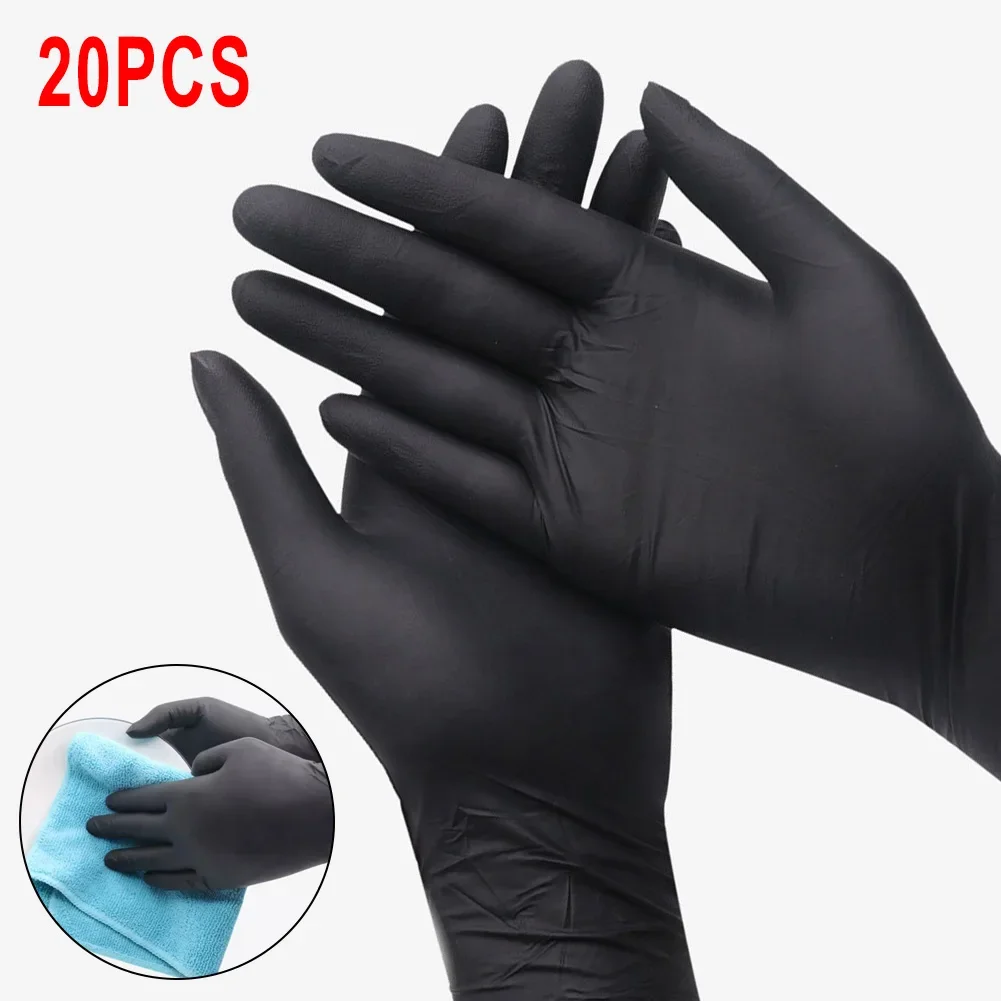 

20 Pcs Disposable Latex Gloves Tattoo High Elastic Waterproof Protective Gloves Powder-Guantes NitriloTattoo Accessories