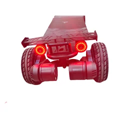 Skateboard Brake Light with Sensor Handrail Indicator Light Electric Skateboard Tail Light LED Night Riding Safety Light