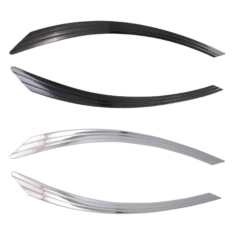 

2pcs Car Headlamp Eyelid Eyebrow Covers For Hyundai Sonata 2020 2021 2022 2023 Front Headlight Eyelid Eyebrow Cover