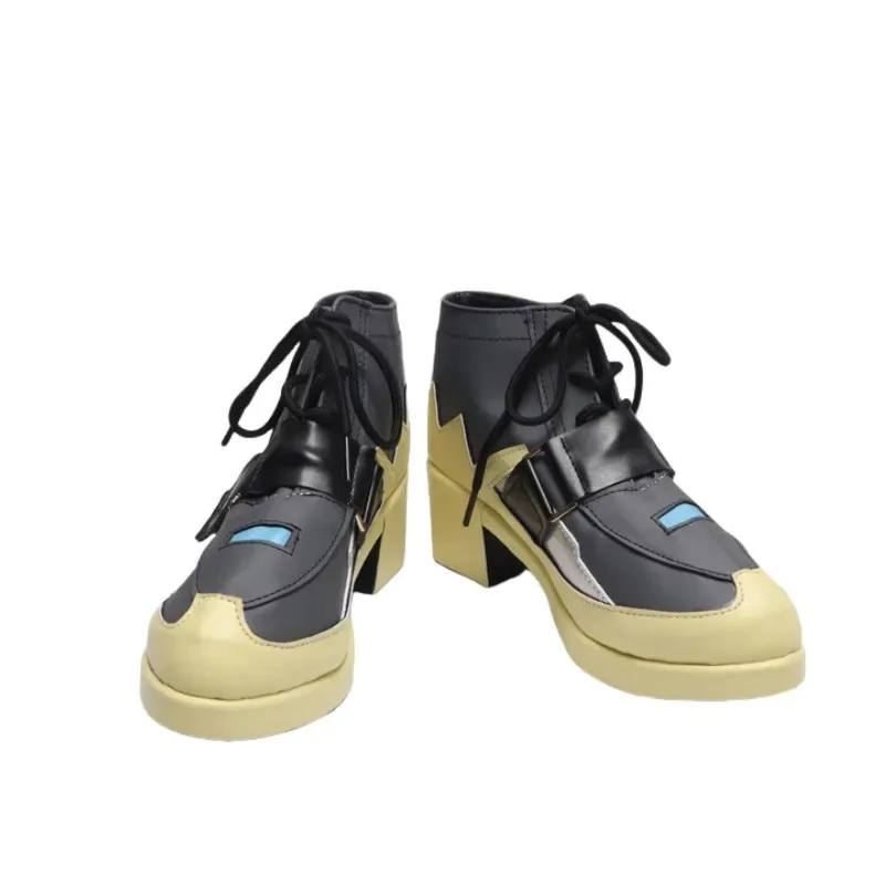 

Anime Zenless Zone Zero Asaba Harumasa PU Leather Shoes Halloween Carnival Boots Game Cosplay Props Custom Made yj
