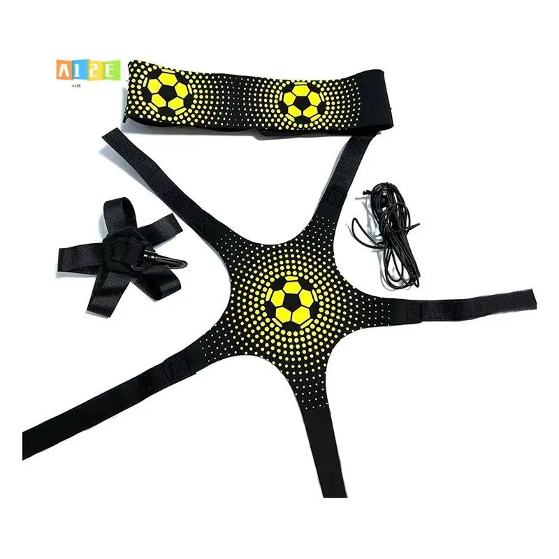 

A12E-Football Kick Throw Solo Practice Adjustable Waist Belt Soccer Ball Control Training Equipment Children Training Belt