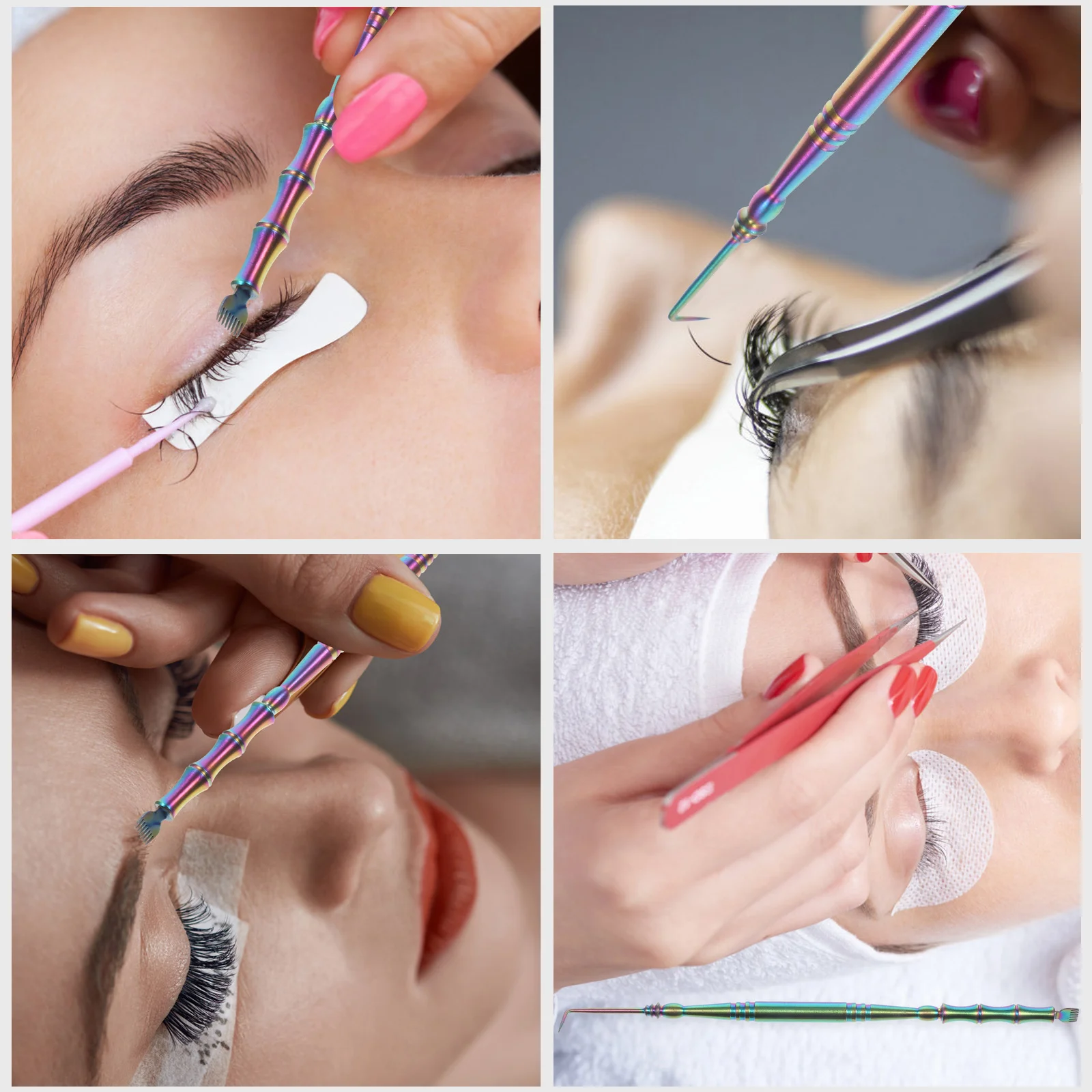 

Eyelash Separator Tool Professional Eyebrow Comb Lash Comb Eyelash Perm Lash Lifting Tool Safe Comfortable Grip