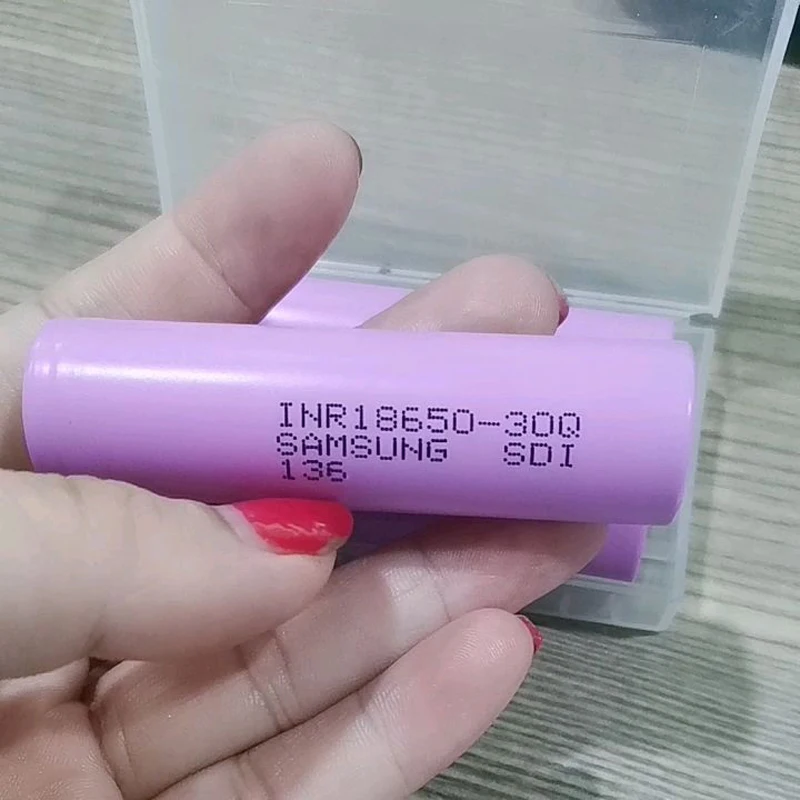 18650 Battery INR18650 30Q 3000mAh 3.7V Li-ion Rechargeable Batteries for Flashlight Electric Bicycle Laser Pointer Power Tools