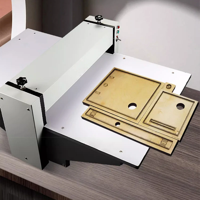 YH-500 Electric Die-Cutting Machine Custom Shape Cutting Machine Hangtag & Card One-Step Stamping Machine Leather(Customized)