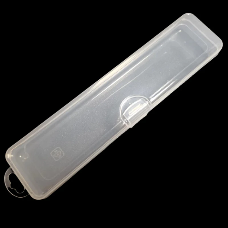 Transparent Flip Portable Tableware Storage Box For Cutlery Kit Travel Tableware Case Packaging Chopsticks Spoon Storage Box
