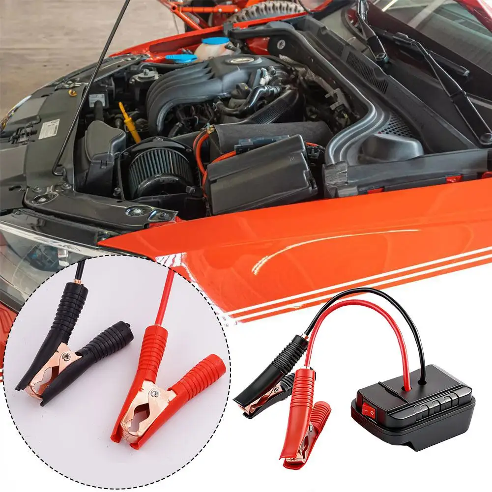 Batterie-zu-Auto-Notstartgerät für Makita Lithium-Batterie-Booster-Konverter, tragbarer Starthilfekabel-Adapter, Autozubehör – Detail 5