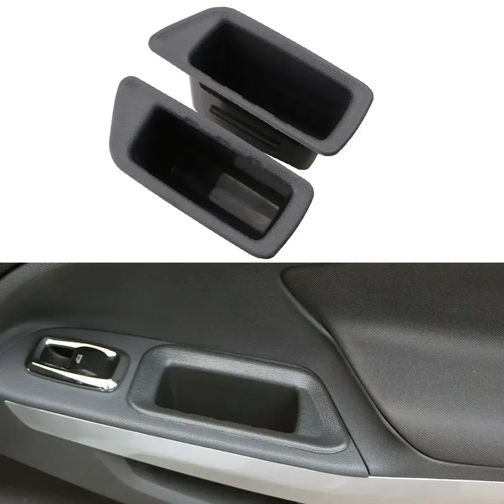 

Car Front Door Stroage Box for Ford New Ecosport 2nd Gen 2018 2019 2020 2021 2Pcs Door Armrest Organizer Case Accessories