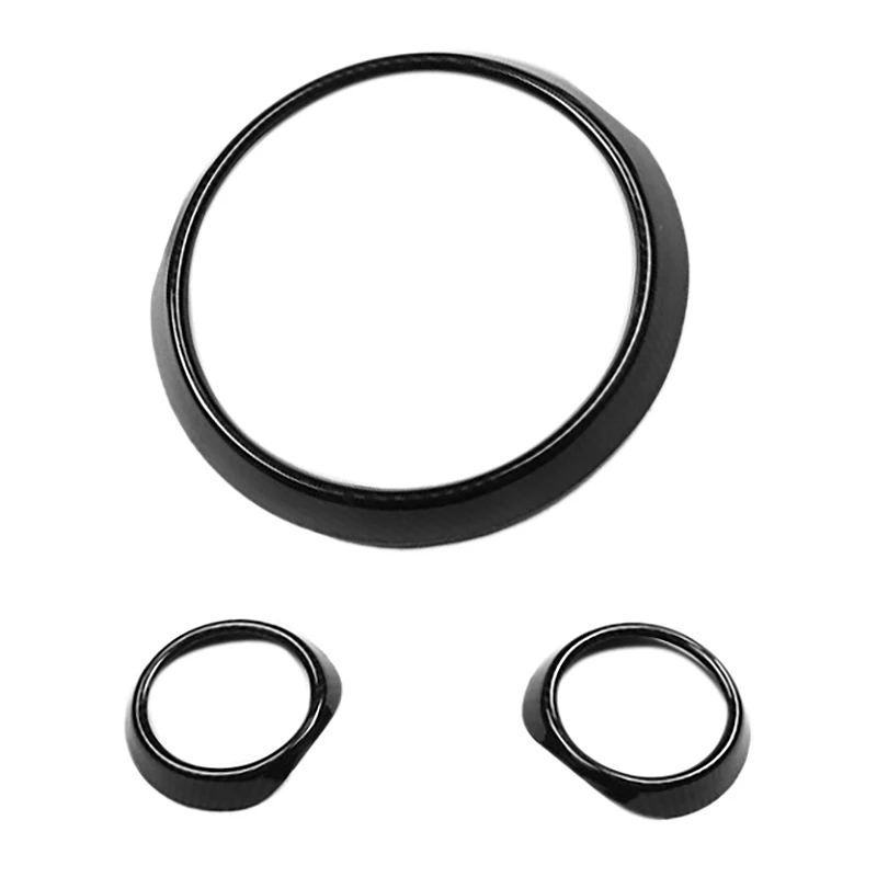 

AEE5-Carbon Fiber Center Console Dashboard Air Conditioner Outlet Cover Trim Panel For 2011-2016 MINI Countryman R60