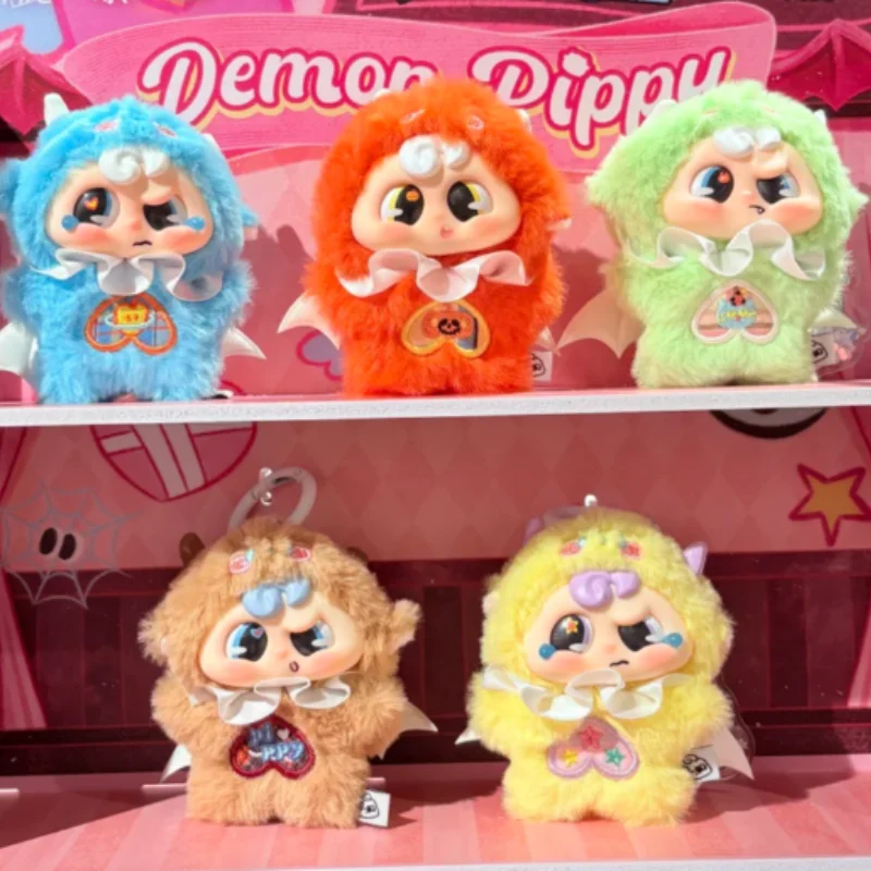 Caja ciega Original de la serie Pippy Demon Pippy, juguetes coleccionables, llavero de muñeca Kawaii, bolsa, decoración colgante, caja misteriosa de regalo