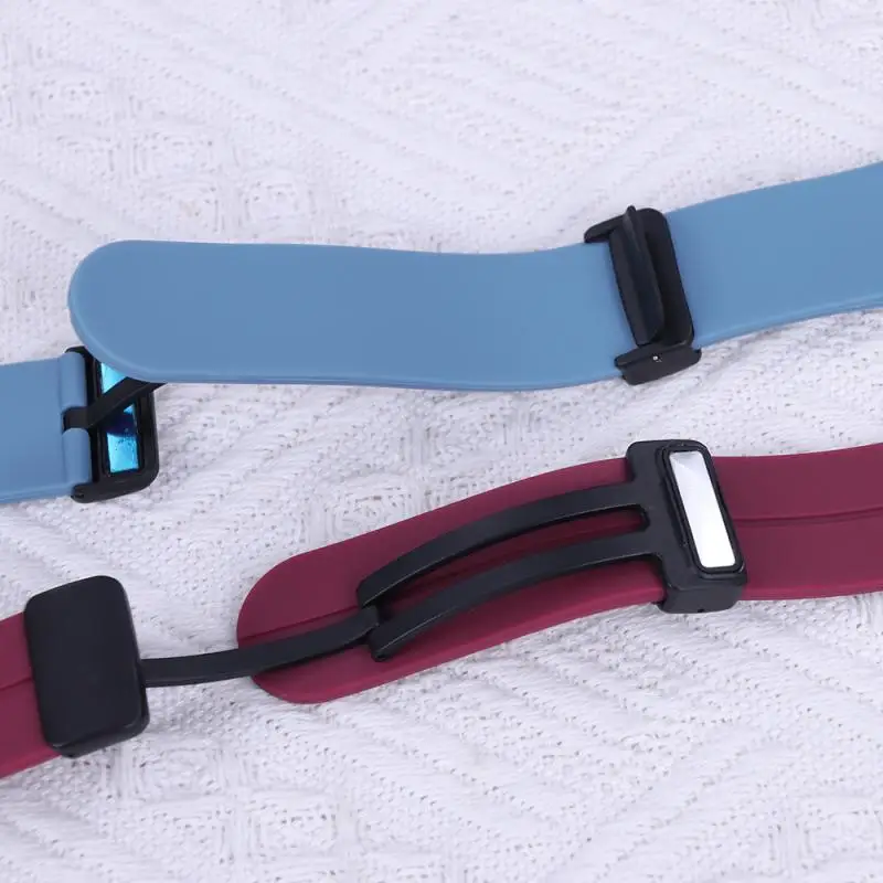 20mm 22mm Strap For Samsung Galaxy Watch 6 5 4 43 47mm Silicone Magnetic Buckle Band For Amazfit GTS 2 3 4 4 Mini GTR 2 2e GT2e