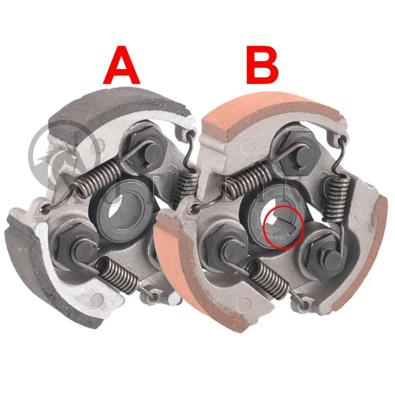 47cc 49cc Clutch Pads Assembly Springs for Pocket Bike Mini Dirt Bike Quad ATV 2 Stroke Air Cooled Engine Motorcycle Accessories - view 2