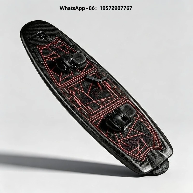 Factory Wholesale Lightweight Carbon Fiber Electric Surfboard High Speed Remote Control Water Jet Board With Foot Straps
