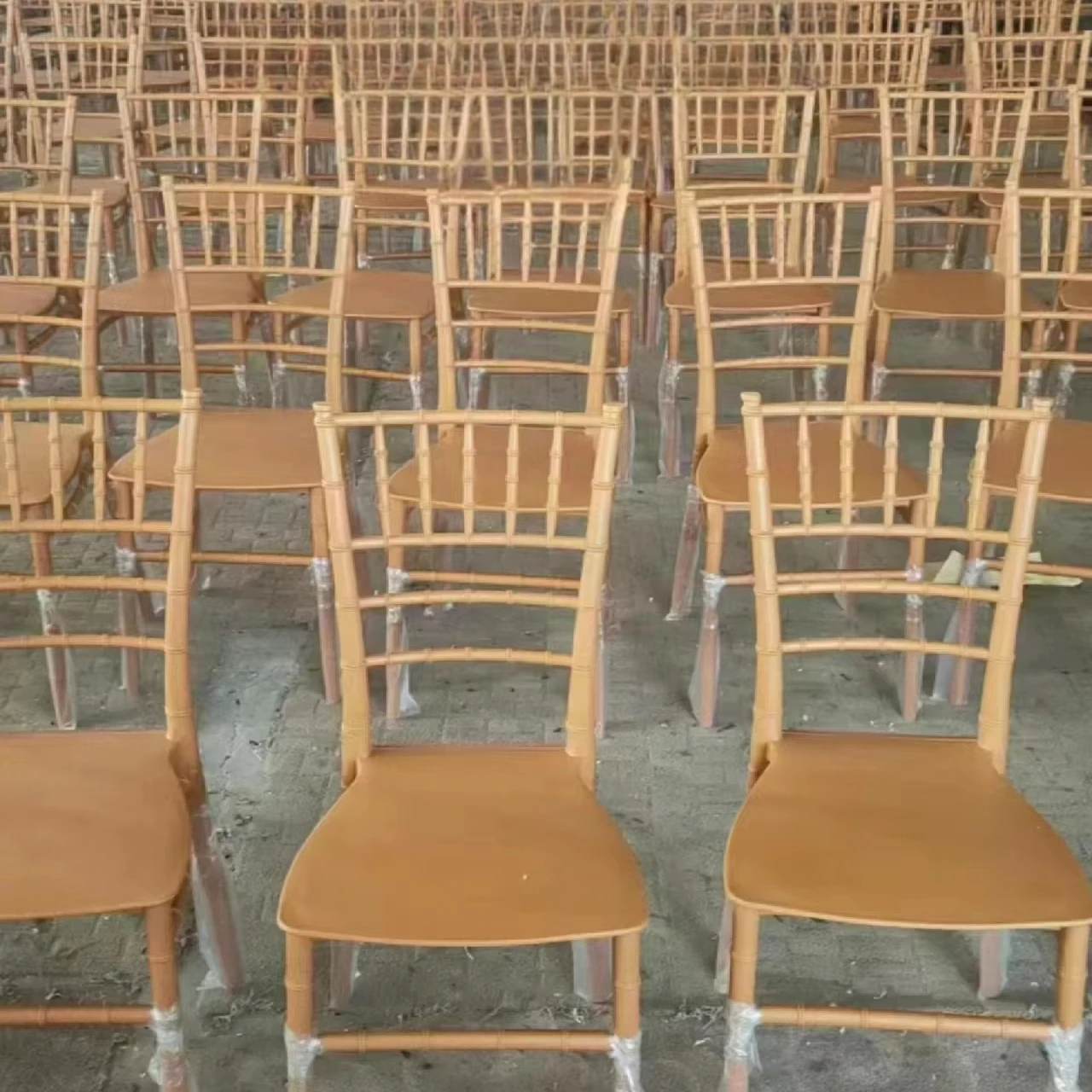 

New Arrival Wholesale Low Price PP Event Church Banquet Wedding Hotel Outdoor Lawn Rental Plastic Chair