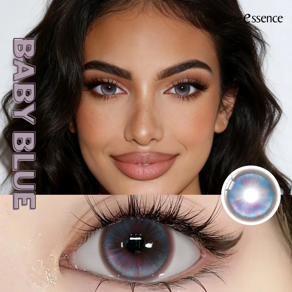 Bio-essence Contactlenzen 2 STKS Gekleurde Contactlenzen Cosplay Rode Lenzen 1 Jaar Mode Kleur Schoonheid Lenzen Feest Leuke Ooglens