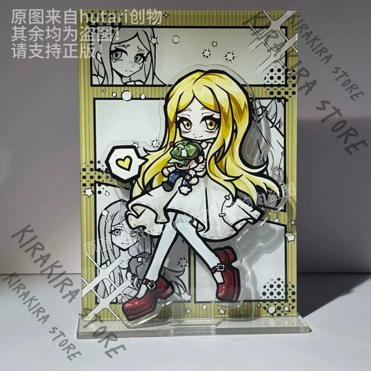 

Memory Acrylic Standing Sign Ornament Accessory Identity Ⅴ Little girl Cosplay stand plate Products Transcard Desktop Adorn Gift