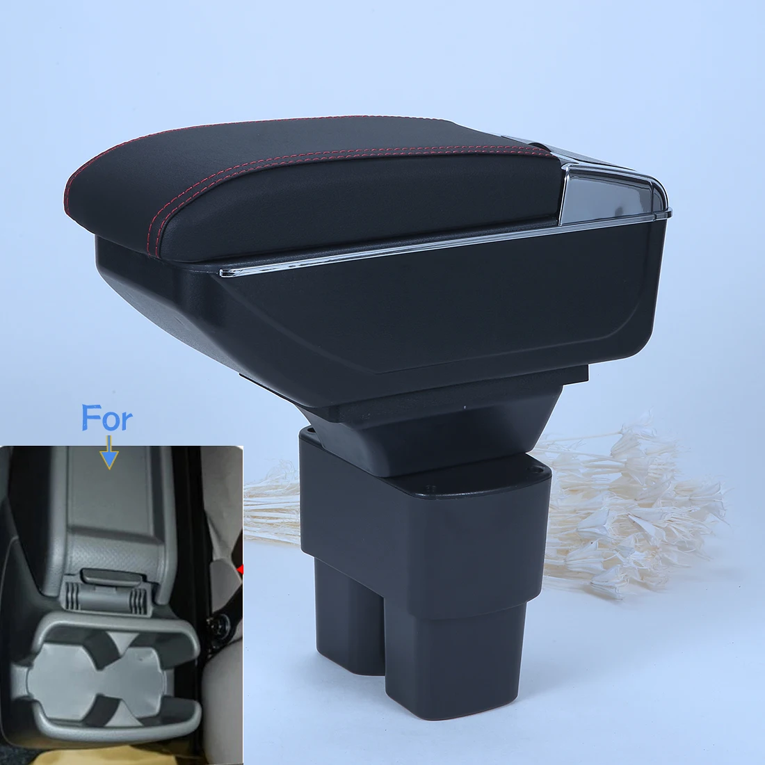 Für Nissan NV200 Armlehnenbox Nachrüstteile Innenausstattung Auto-Armlehnen-Aufbewahrungsbox Auto-Zubehör USB