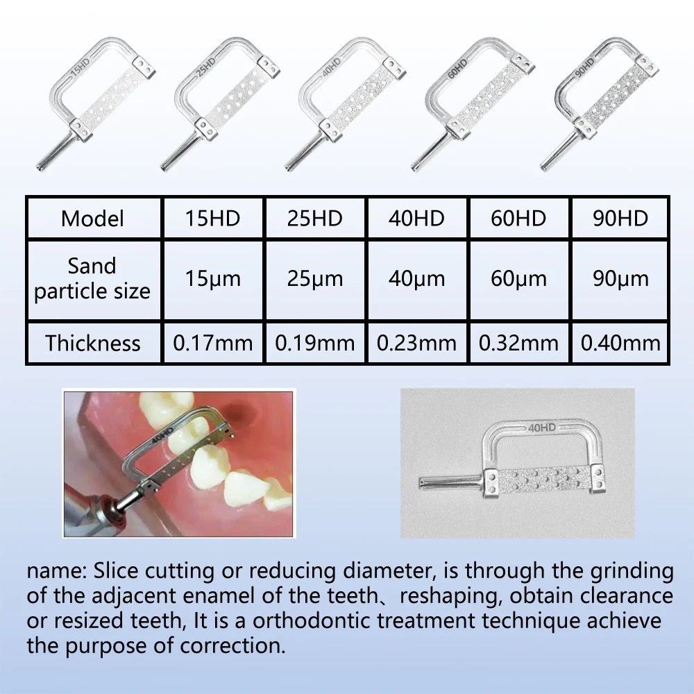 XND Dental Orthodontic Interproximal Enamel Reduction Reciprocating IPR System Stripping 4:1 Contra Angle Almighty Orthodontic