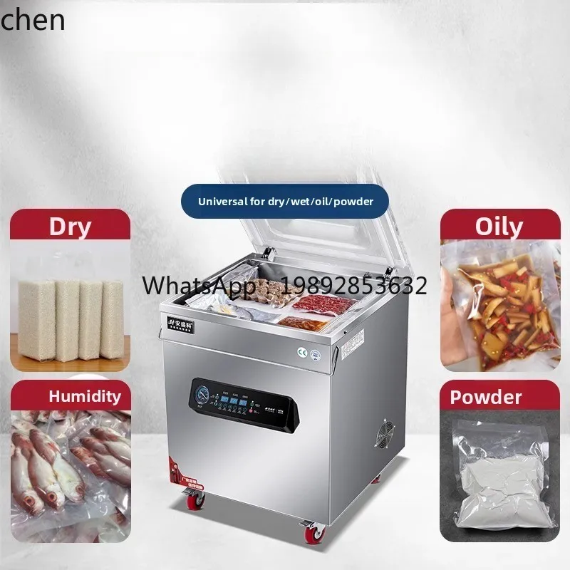 Vacuum Food Packaging Machine Automatic Commercial Sealing Machine for Fresh and Cooked Food
