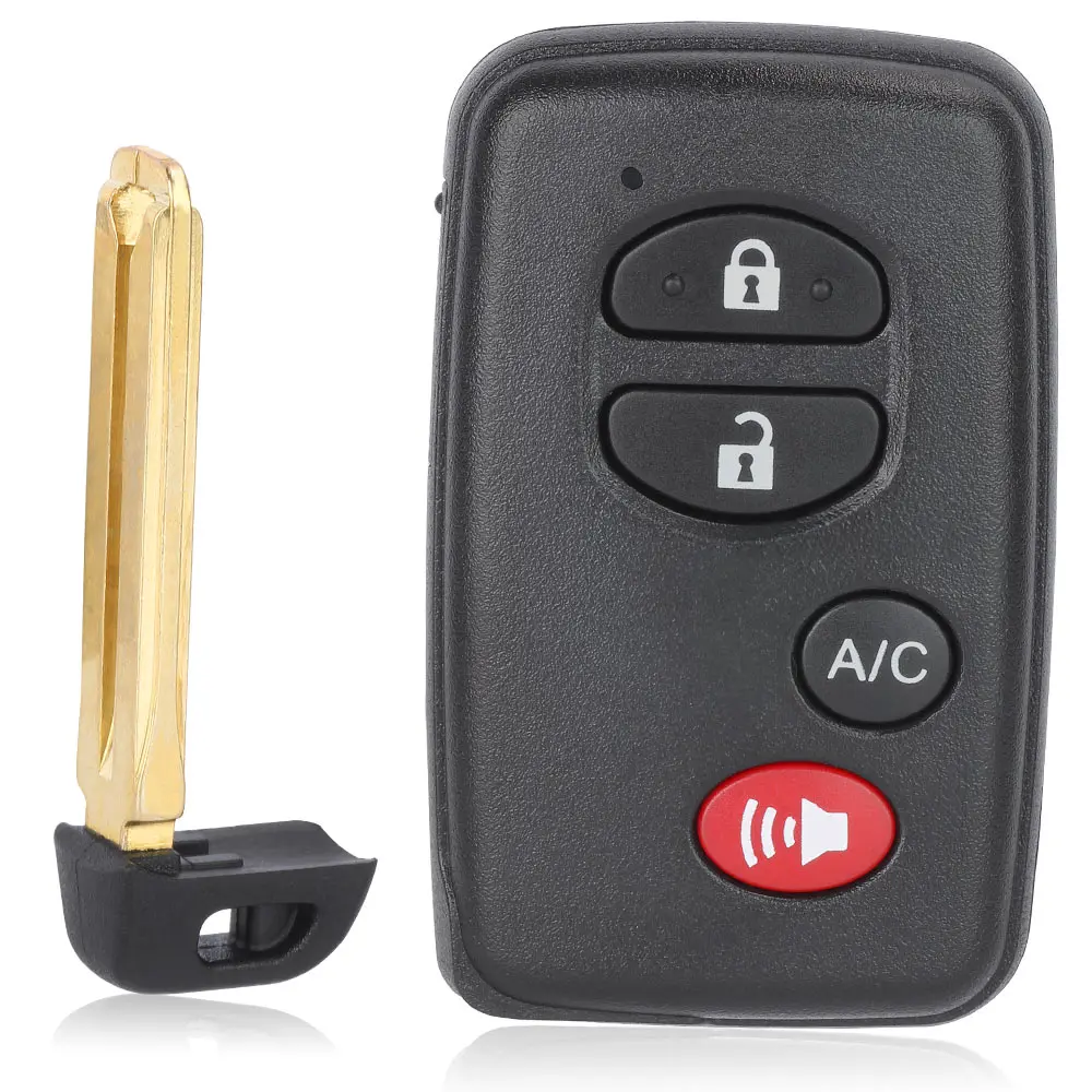 KEYECU Board 271451-5290 FCC ID: HYQ14ACX For Toyota Prius / Plug-In 2010 2011 2012 2013 2014 2015 Smart Keyless Key Remote Fob