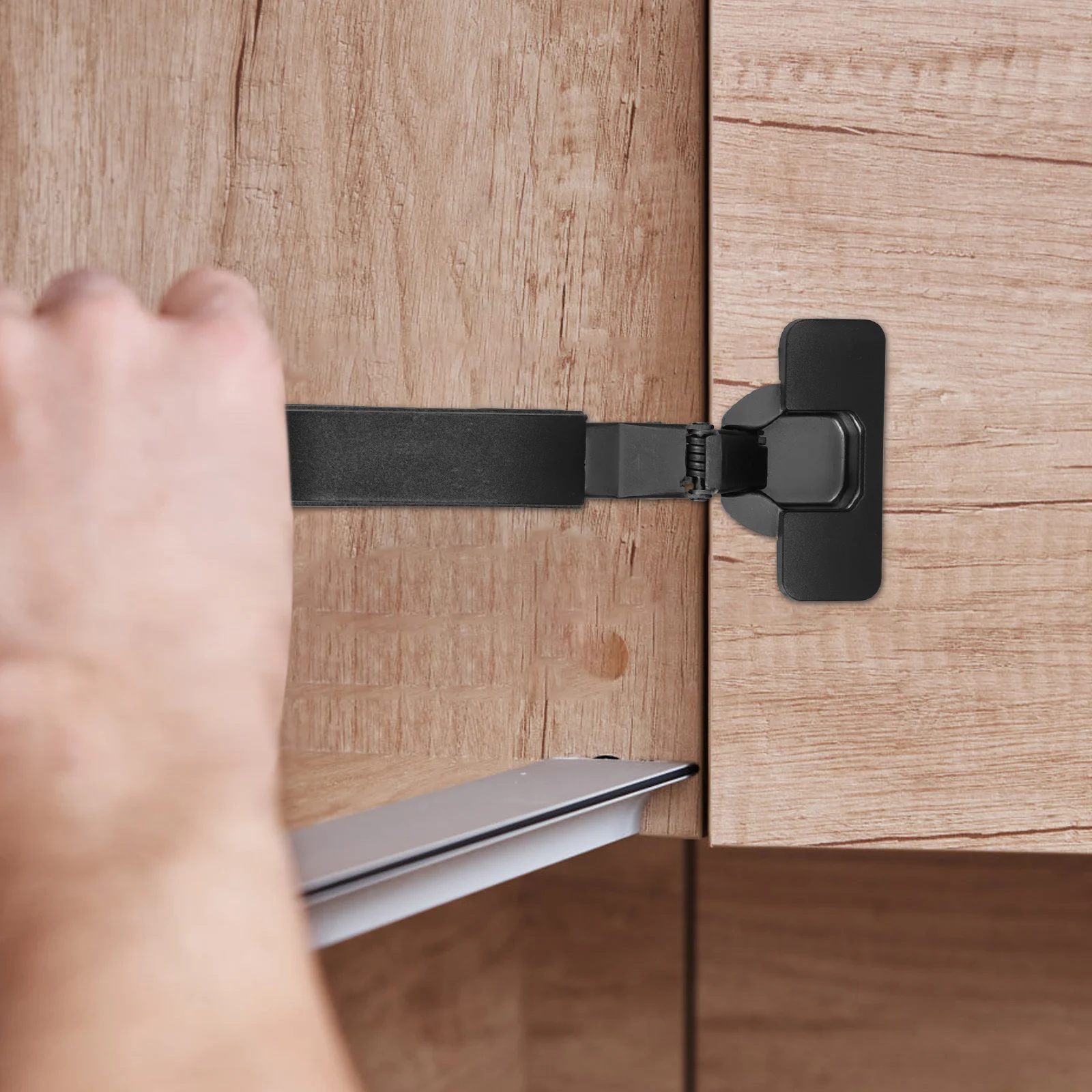 

Cabinet Door Hinges Cupboard Corner Accessories Cold Rolled Steel Concealed Mounting