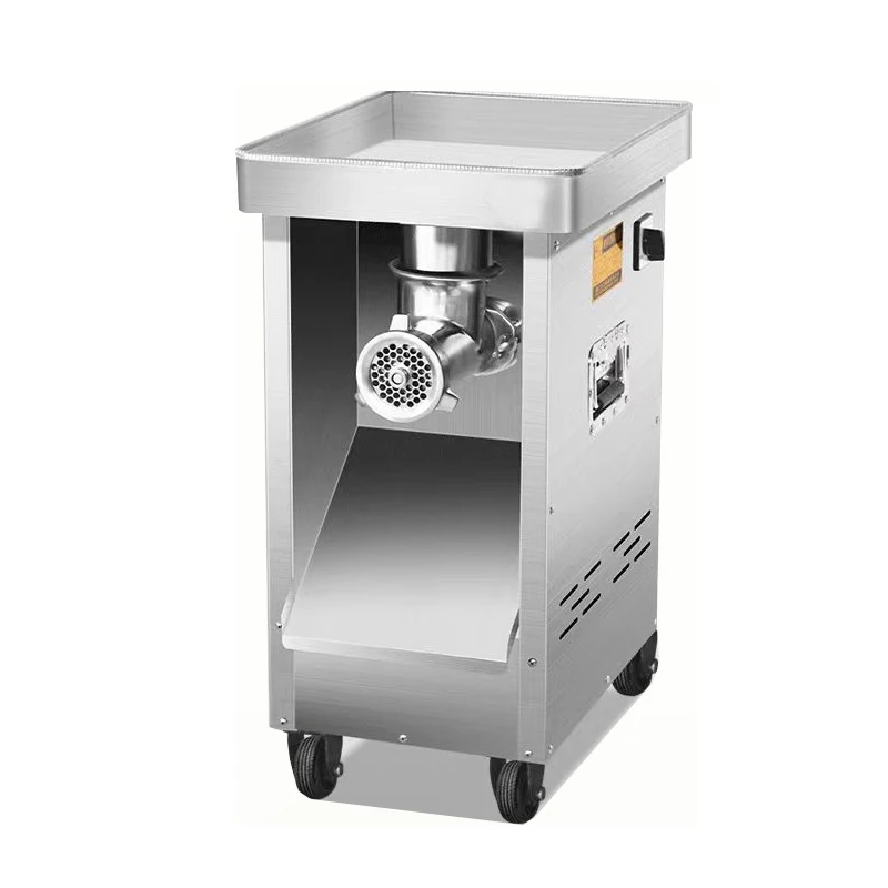 

Electric Meat Grinder Commercial 300Kg per hours Sausage Stuffer Maker 2200W Mincer Stainless Steel Grinding Machine