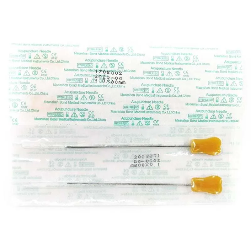 LeJiu Xi Jiu 50 PCS Less Pain EACU Small Knife Needle Colorful Plastic Handle Acupotomy Needles Certified Class Acupuncture