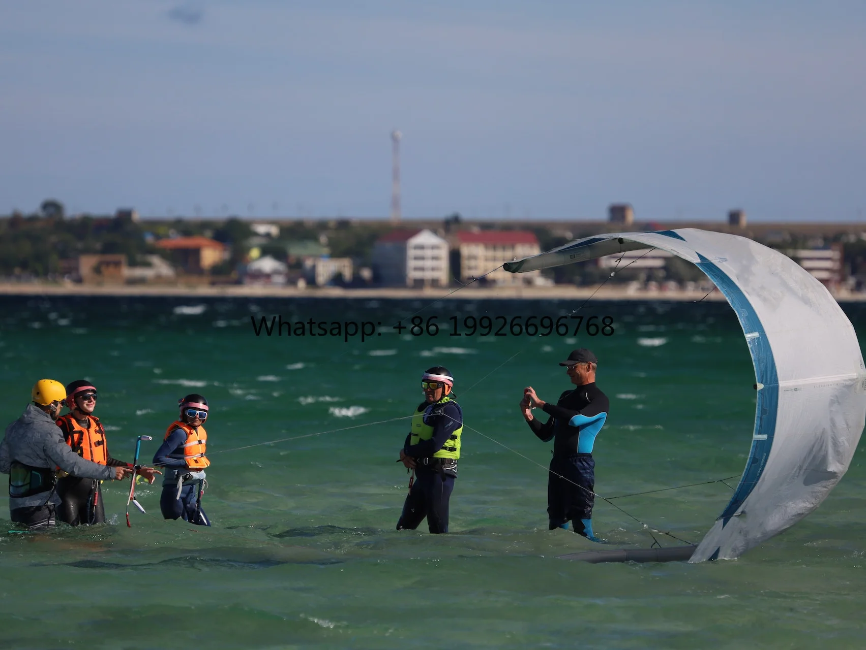 

12M Performance Kite For Kiteboarding And Kitesurfing Freeride Surfing Windsurfing Kit Equipment Range Launching Harness Water f