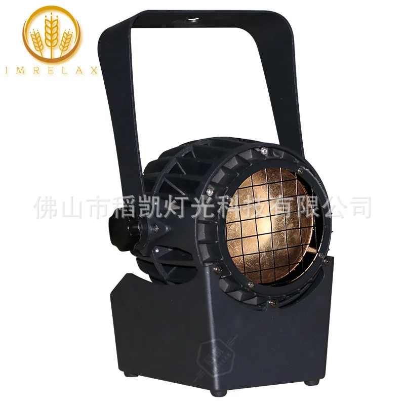 

4 50W waterproof par lights COB light source Spotlight LED outdoor performance surface light Audience lights Dance table lights