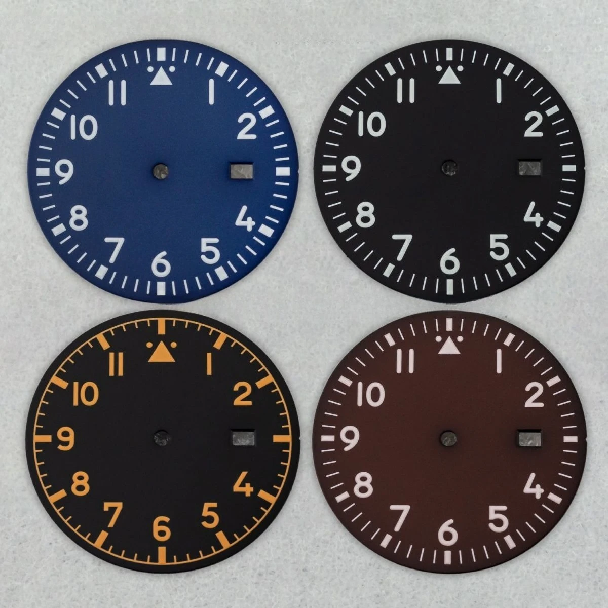 Dial 18 Luminous watch dial adapts to NH35, NH36 mechanical movements