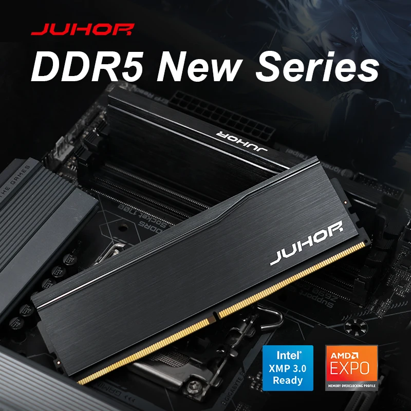 JUHOR DDR5 RAM 16GB 6000MHz 6400MHz Desktop