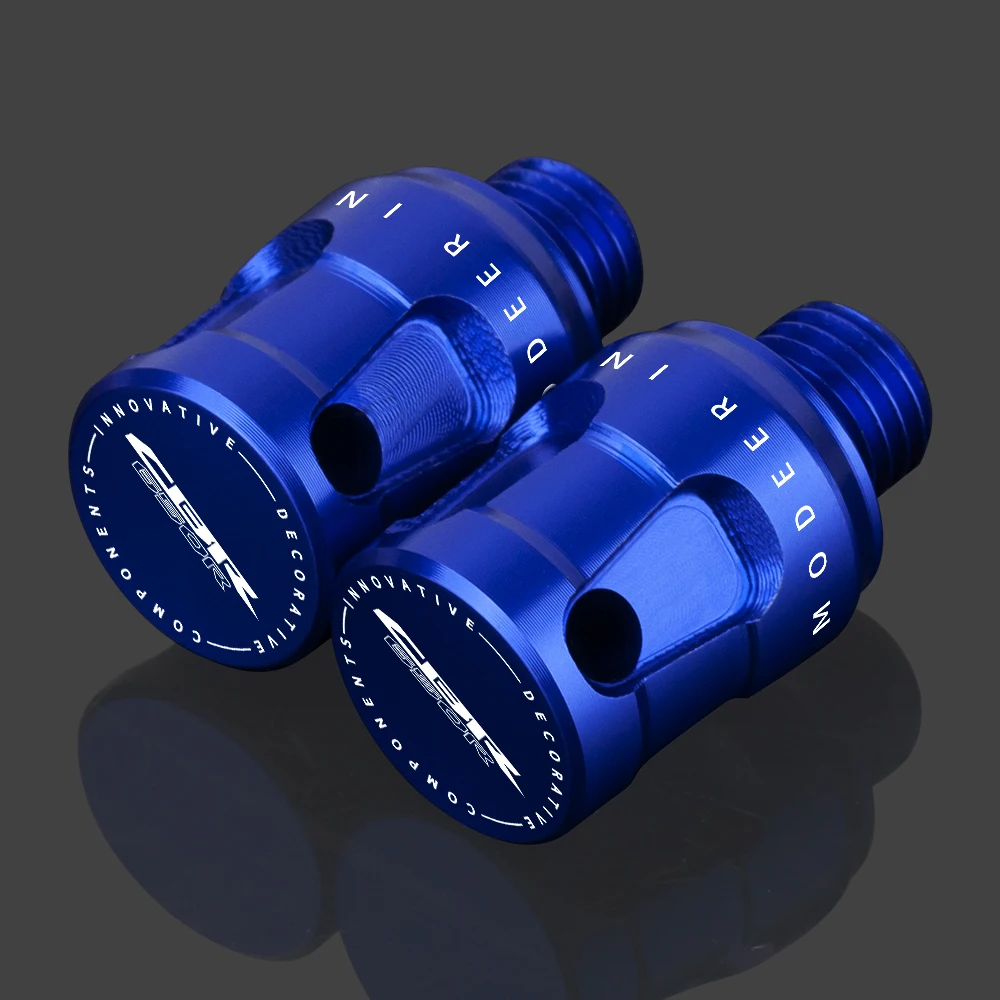 

For CBR650R CBR 650R CBR650 R cbr 650 r Motorcycle CNC Aluminum Mirror Hole PlugsBolt M10*1.25 Motorcycle Accessories