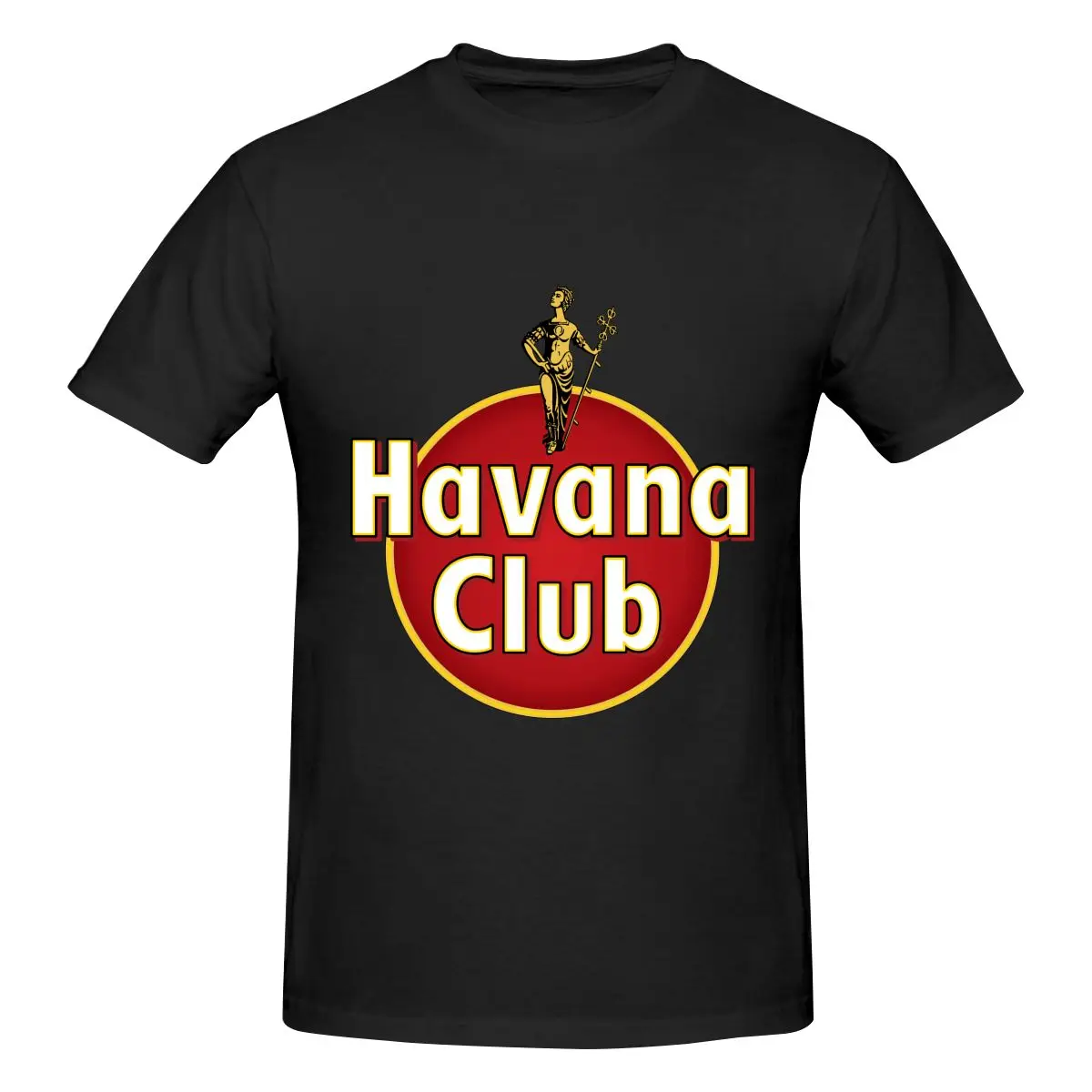 NEW Havana Club T-shirt Men Print Round neck T-shirt Summer Fashion Short Sleeve Cotton T Shirt