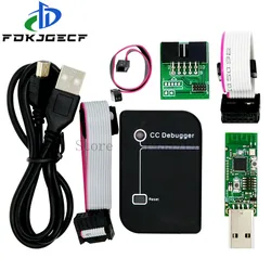 CC Debugger ZIGBEE emulator CC2531 CC2540 Sniffer Wireless Board Bluetooth 4.0 Dongle Capture USB Programmer Downloader Cable