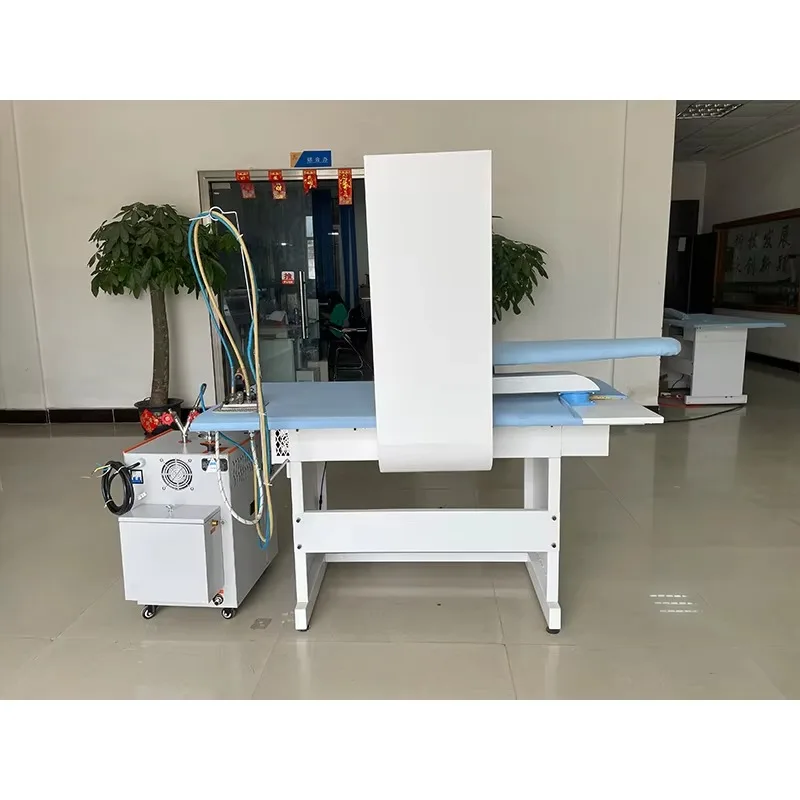 

【Popular】Industrial Automatic High Efficiency Boiler Ironing Table with Motor and Vacuum Board for Garment Manufacturers SL-1500