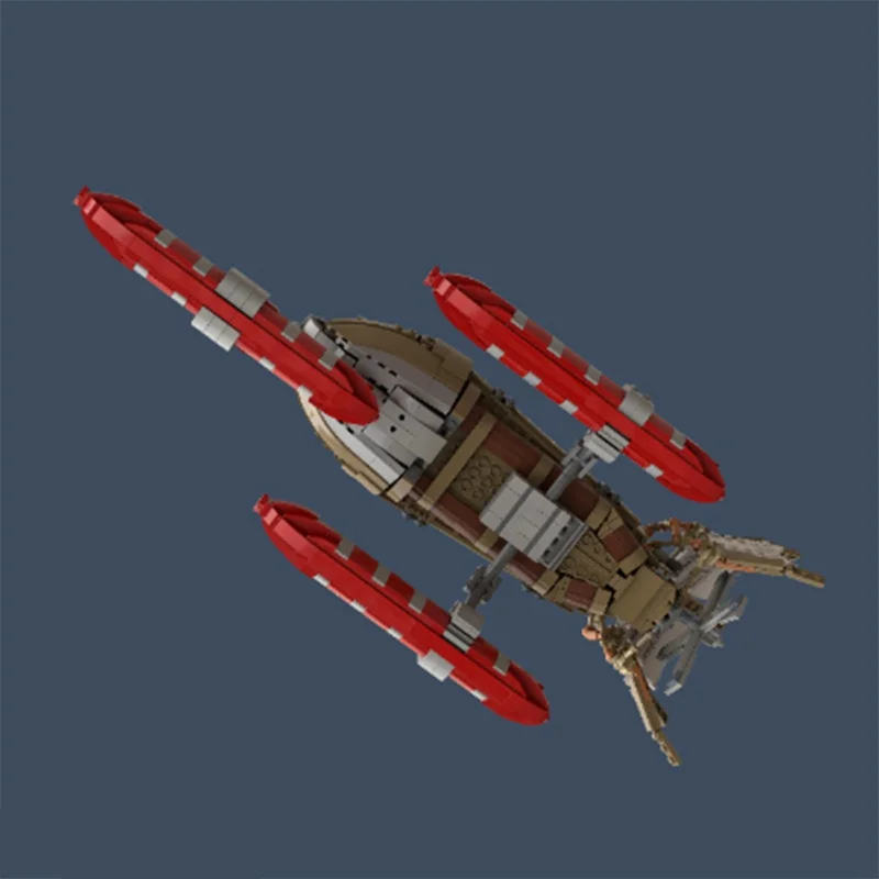 1290pcs MOC Fisherman S Speedboat Gamesed Model Building Christmas Gift Blocks Toys Architecture Assemble Idea Education Brick #4