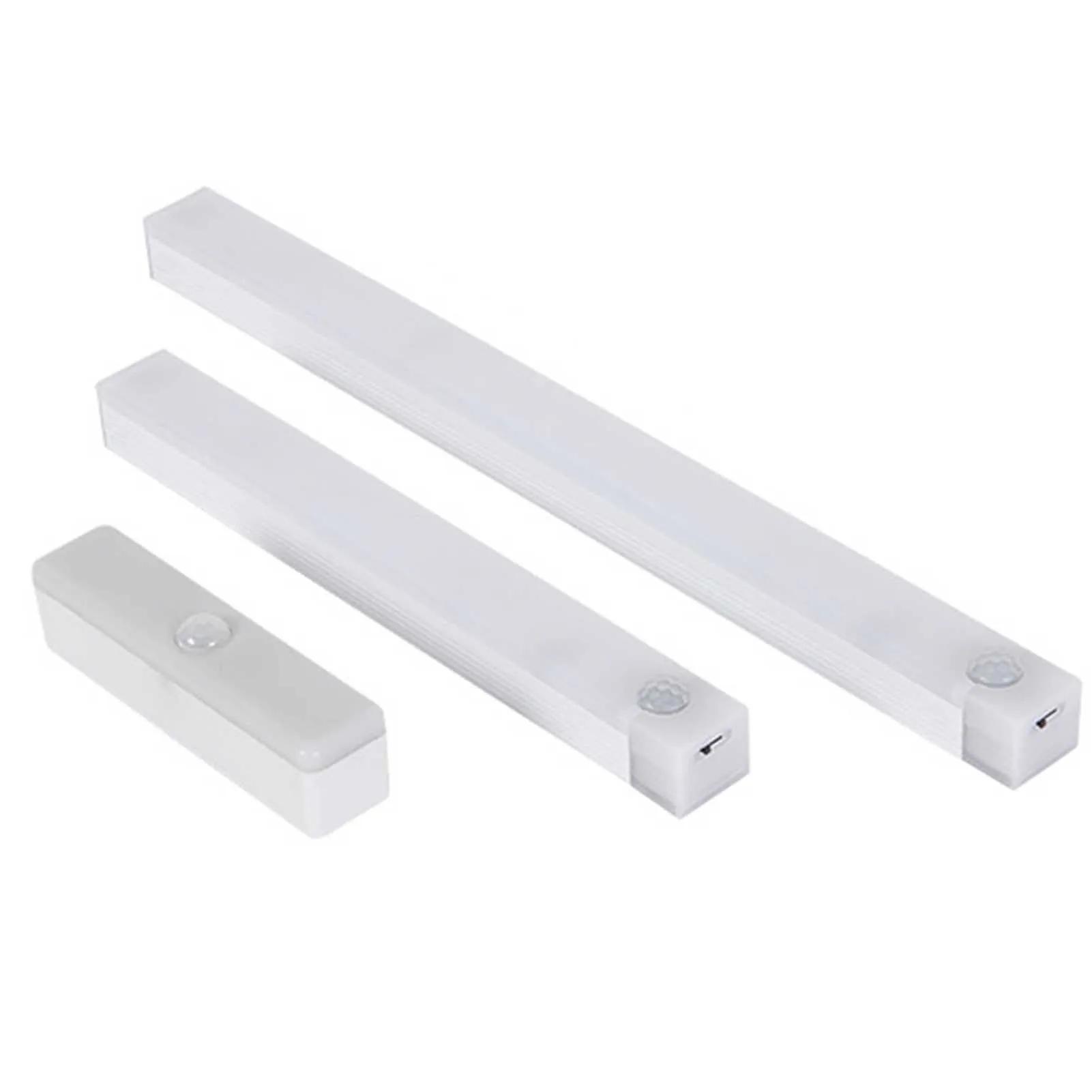 LED Night Light Magnetic Rechargeable Strip Lamp Motion Sensor Lighting for Closet Cabinet Kitchen Hallway Home Indoor Use