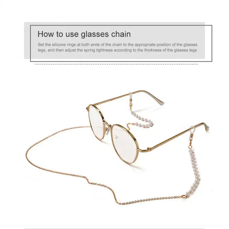 10 Pcs Sunglasses Rope Chain New Mask Glasses Chain Holder Simple  Mask Hanging Rope Eyewear Lanyard Mask Chain Wholesale