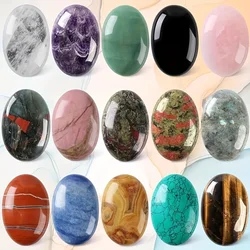 Natural crystal palm stone Pocket massage stone, relieve stress Exquisite oval shape, exquisite energy crystal decoration